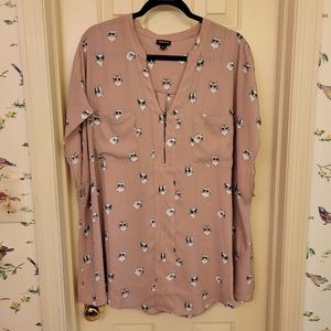 Torrid 4 Dolman Sleeve Top